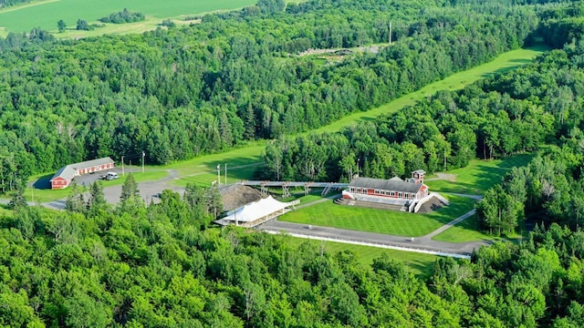 450 Fort Fairfield Rd, Presque Isle, ME 04769 - aerial view of property's location with a heavily wooded area