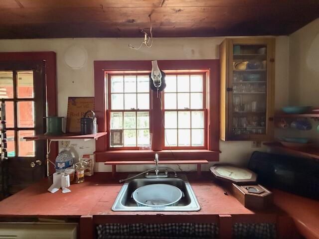 21 Talmadge Rd, Talmadge, ME 04492 - kitchen with a sink