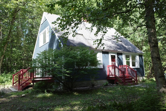 view of back of house