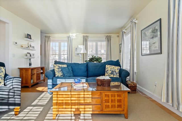 view of living room