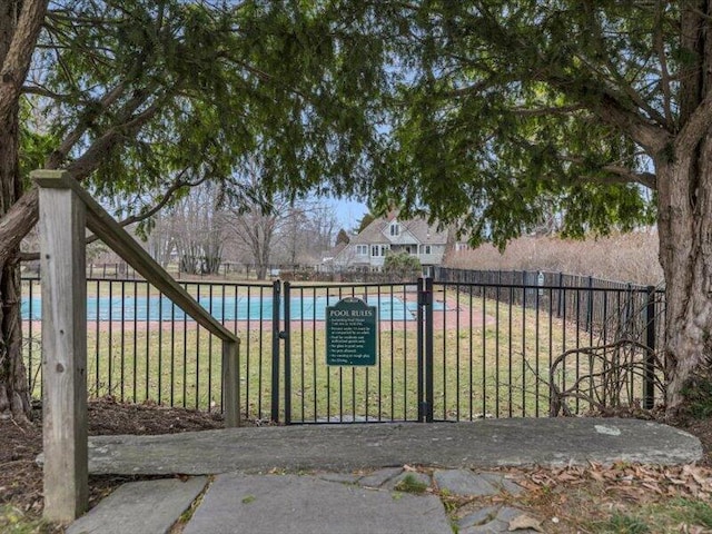 view of gate