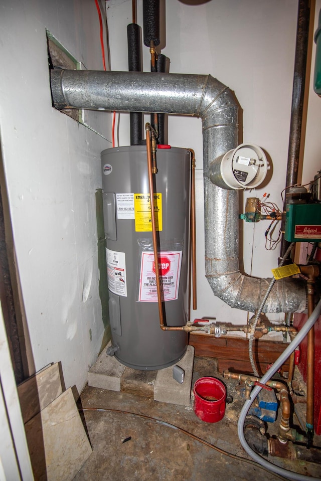 utilities with electric water heater