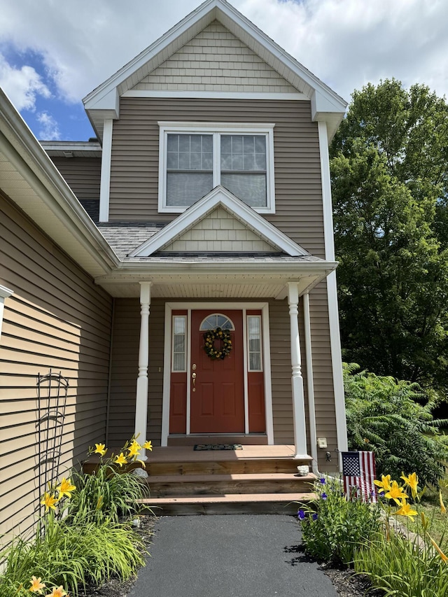 view of property entrance