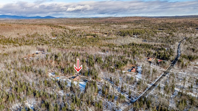 154 Old Brownville Rd, Sebec, ME 04481 - view of property location with a mountainous background