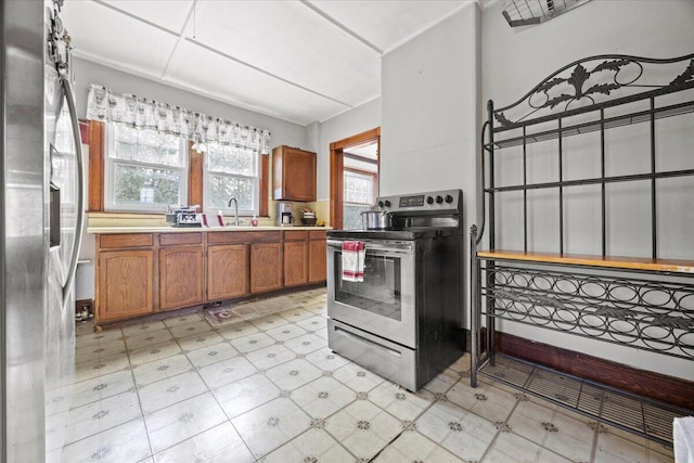 kitchen featuring sink and stainless steel appliances