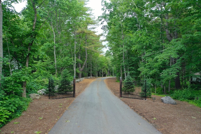 view of road