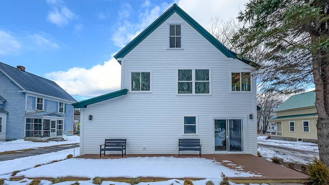 20 N High St, Bridgton, ME 04009 - view of snow covered property