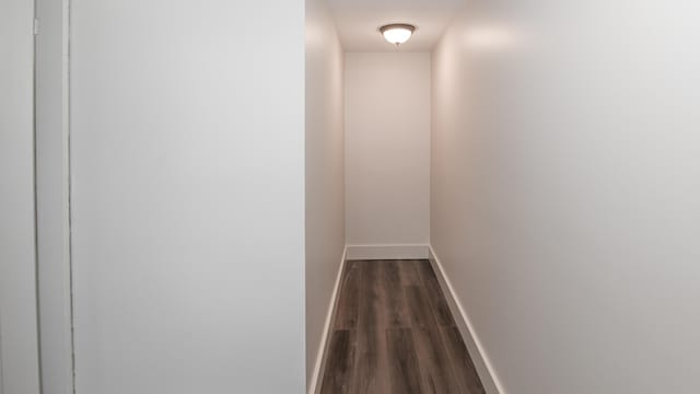 20 N High St, Bridgton, ME 04009 - corridor featuring dark hardwood / wood-style flooring