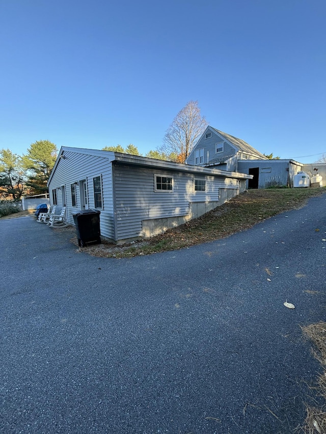 view of property exterior