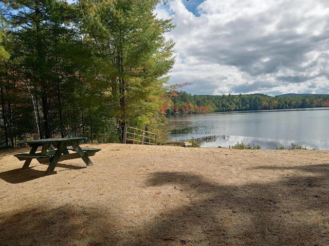 property view of water