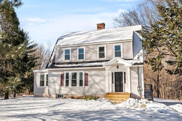 view of front property