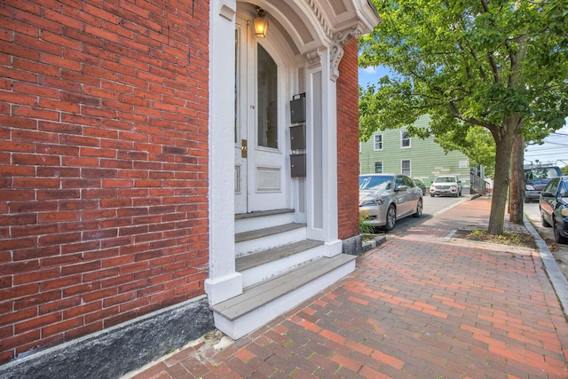 view of entrance to property