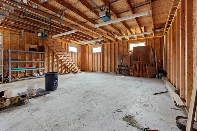 miscellaneous room with a healthy amount of sunlight