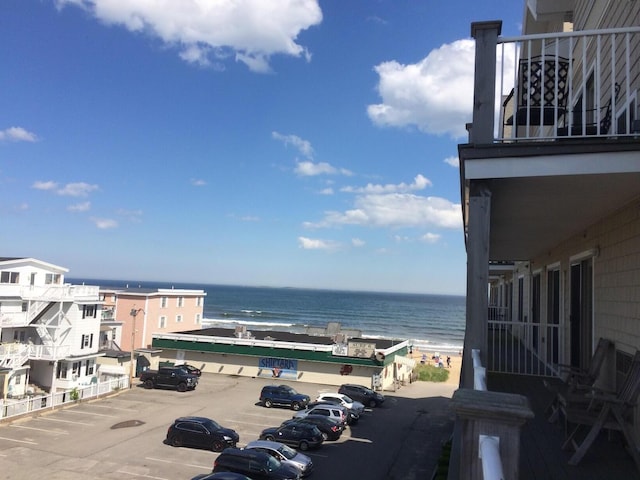 water view with a beach view