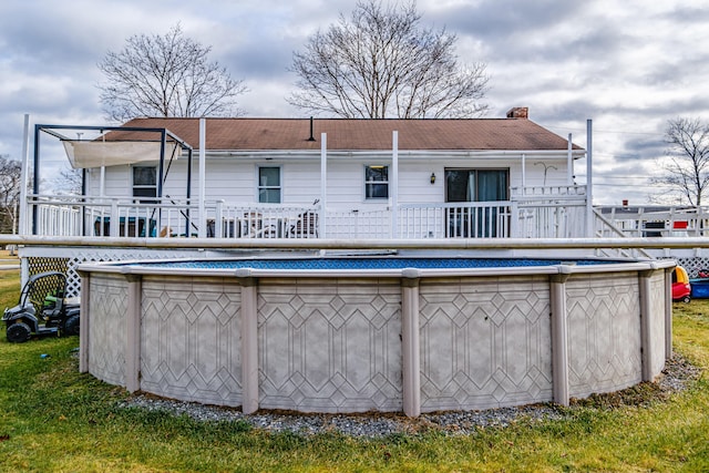 view of back of house