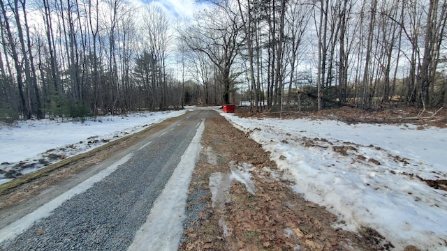 view of road