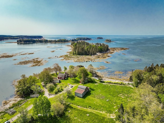 83 Weir Point Rd, Saint George, ME 04859 - bird's eye view of a nearby body of water