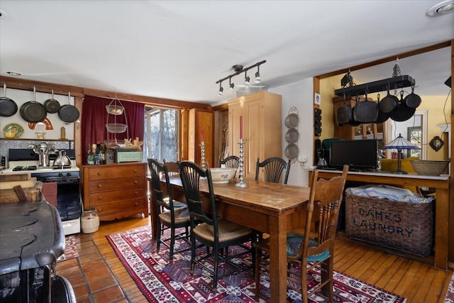 view of dining area