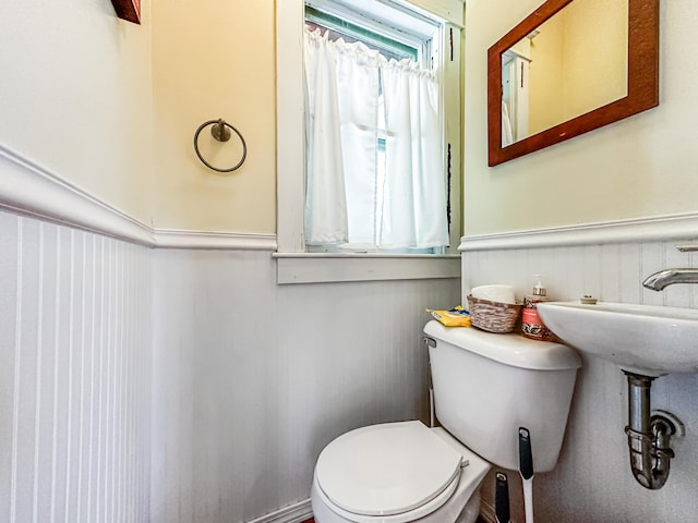 bathroom with toilet