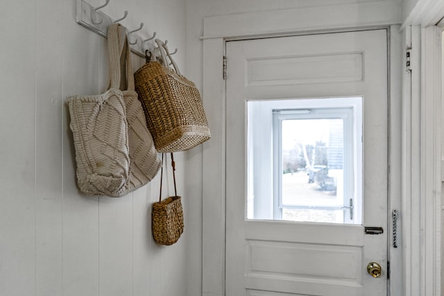 doorway featuring a healthy amount of sunlight