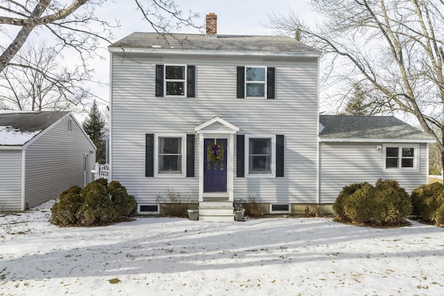 view of front of house