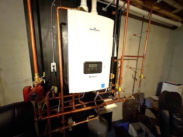 utilities with tankless water heater