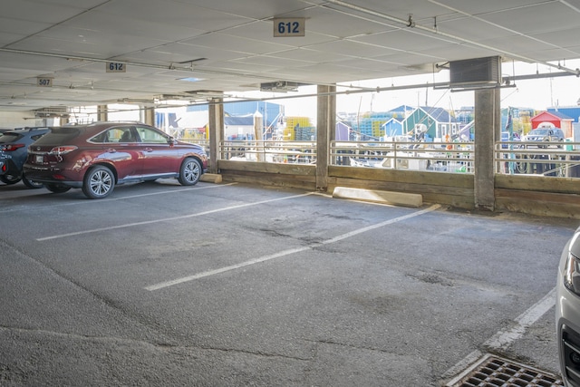 view of car parking