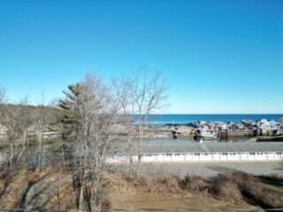 property view of water with a view of the beach