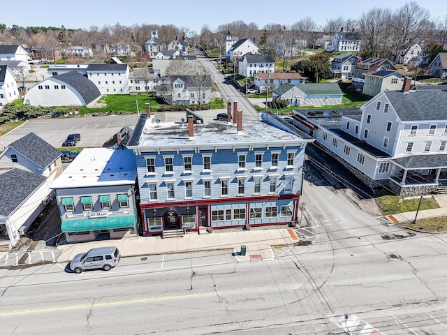 63 Main St, Bucksport, ME 04416 - aerial perspective of suburban area