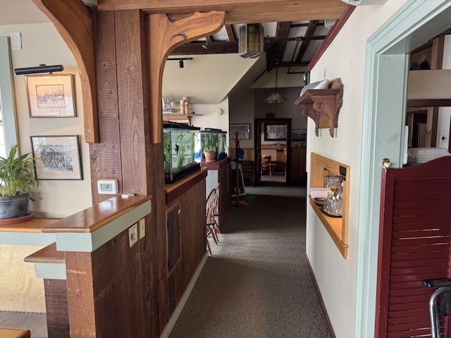 63 Main St, Bucksport, ME 04416 - hall featuring carpet