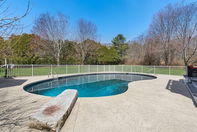 6 Ebb Tide Dr, Cumberland, ME 04110 - view of swimming pool with a patio, fence, and a fenced in pool