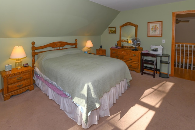 22 Jewett Rd, Raymond, ME 04071 - carpeted bedroom with vaulted ceiling