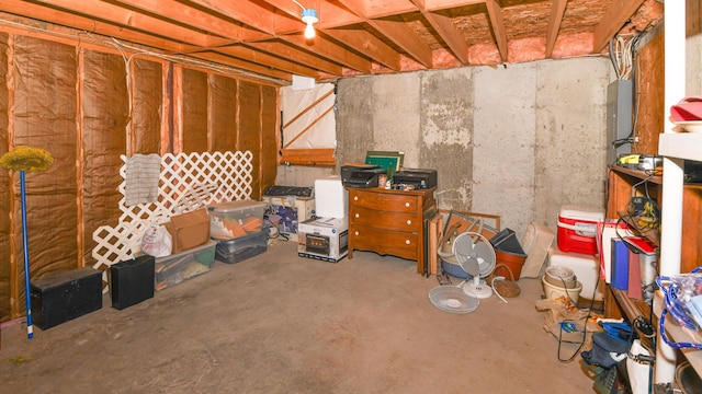 22 Jewett Rd, Raymond, ME 04071 - view of unfinished basement