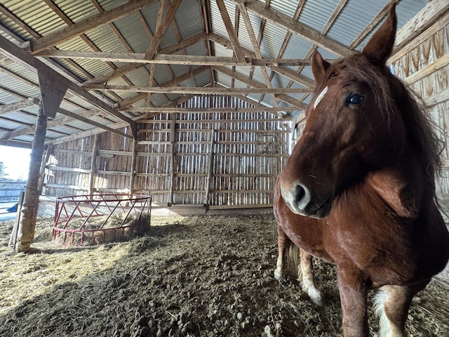 view of stable