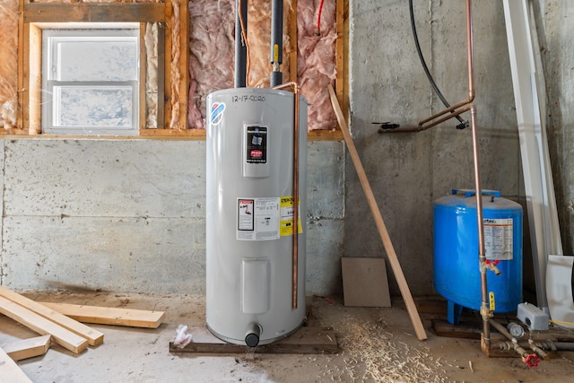 utilities featuring water heater