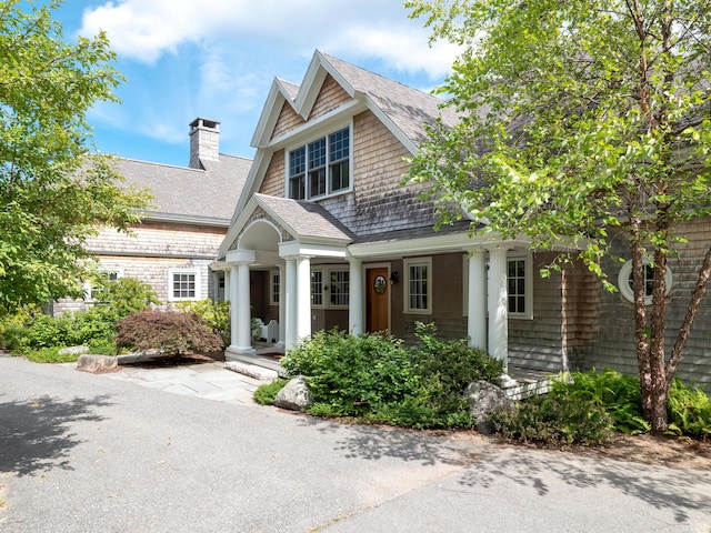 view of craftsman house