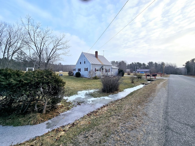 view of road