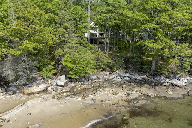 31 Viking Way, Bristol, ME 04539 - exterior view of a heavily wooded area