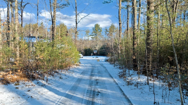 view of road