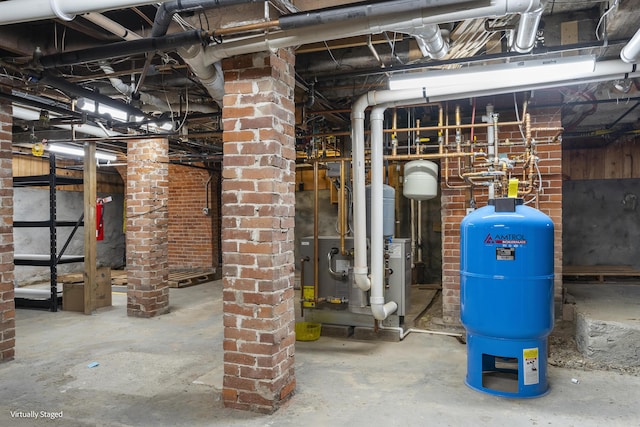 view of utility room