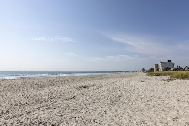 water view featuring a view of the beach