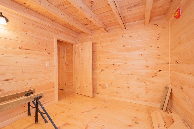 view of sauna / steam room