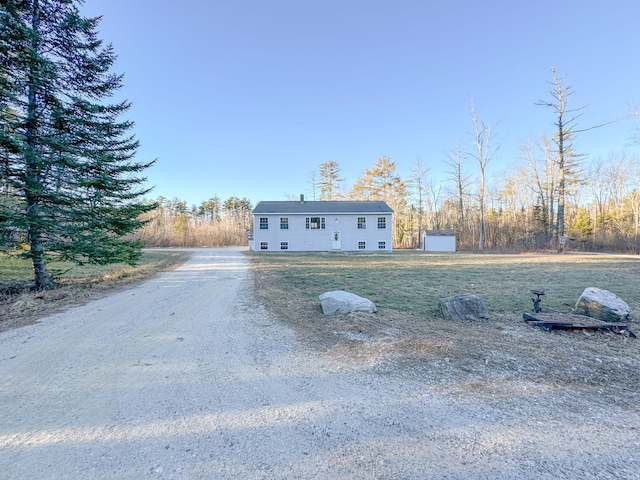 view of front of house