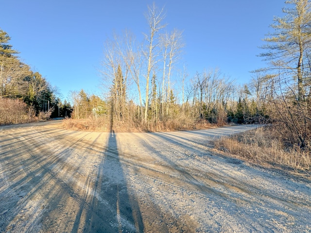 view of road