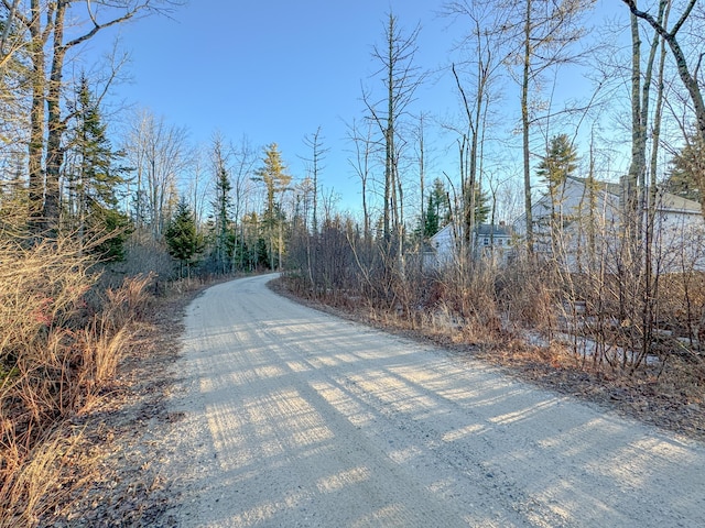 view of road