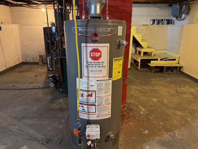 utilities with water heater