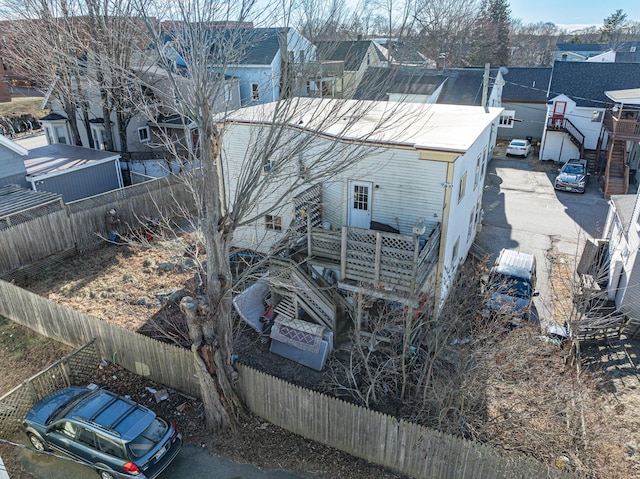 view of side of property