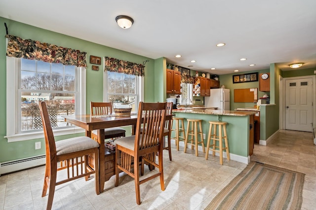 10 Seaside Ave, Saco, ME 04072 - dining room with recessed lighting and baseboards