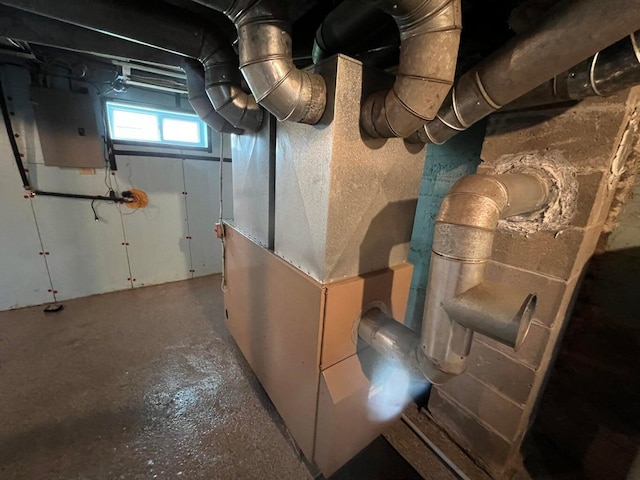 view of utility room