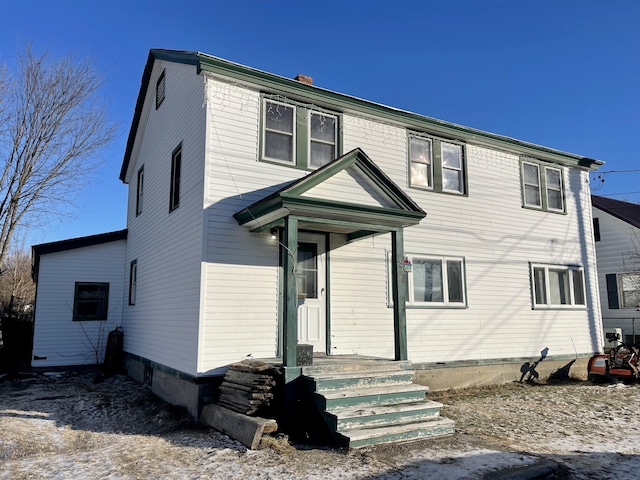 view of front of house